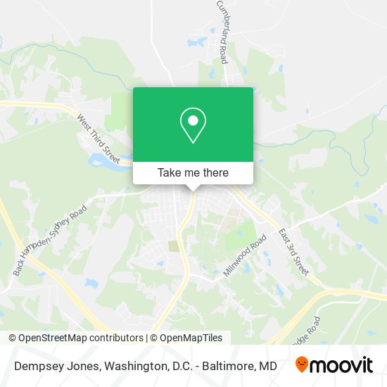 Dempsey Jones map