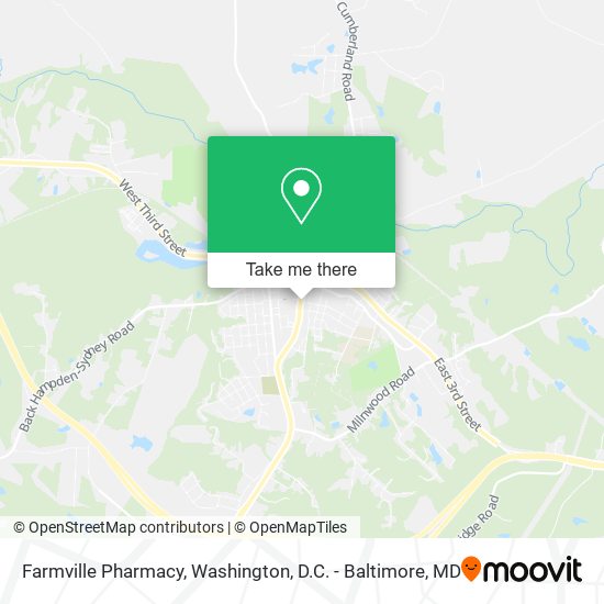 Farmville Pharmacy map