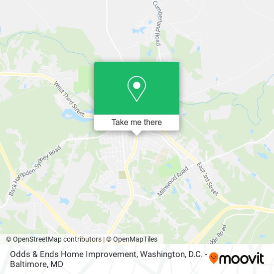 Odds & Ends Home Improvement map
