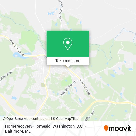 Mapa de Homerecovery-Homeaid