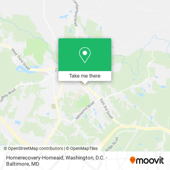 Mapa de Homerecovery-Homeaid