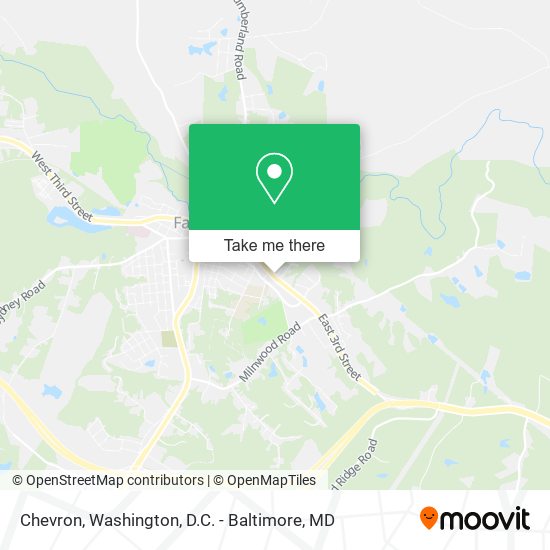 Mapa de Chevron
