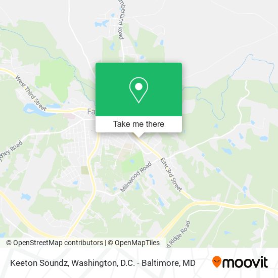 Keeton Soundz map