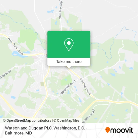 Mapa de Watson and Duggan PLC