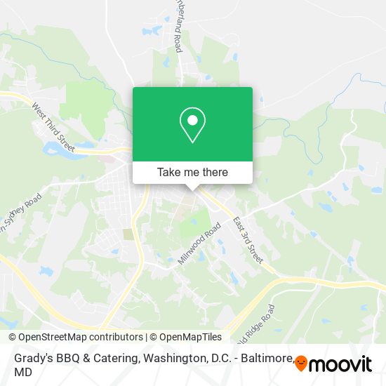 Grady's BBQ & Catering map