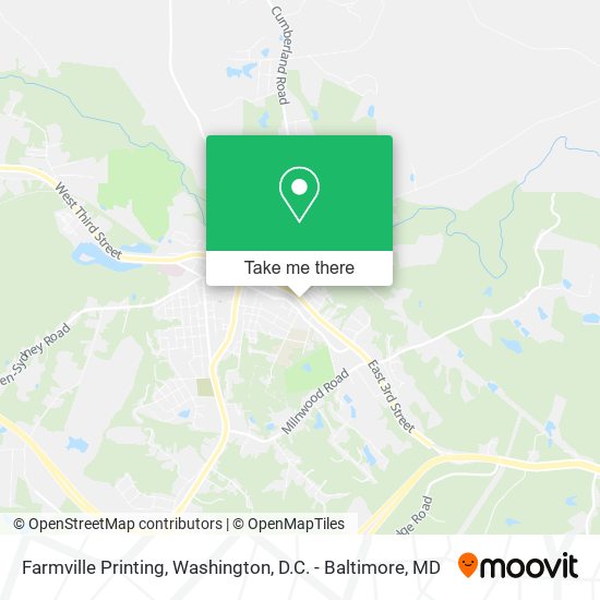 Farmville Printing map