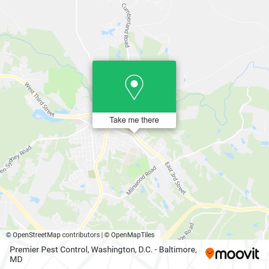 Mapa de Premier Pest Control