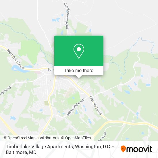 Mapa de Timberlake Village Apartments
