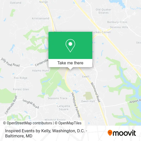 Inspired Events by Kelly map