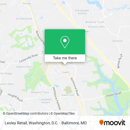 Lesley Retail map