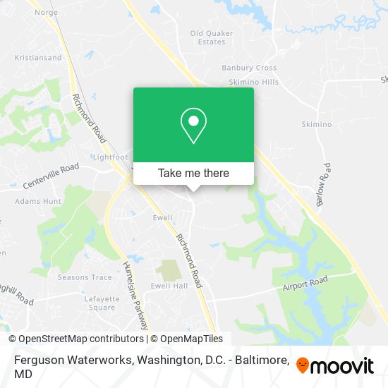 Ferguson Waterworks map