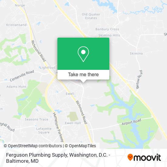 Mapa de Ferguson Plumbing Supply