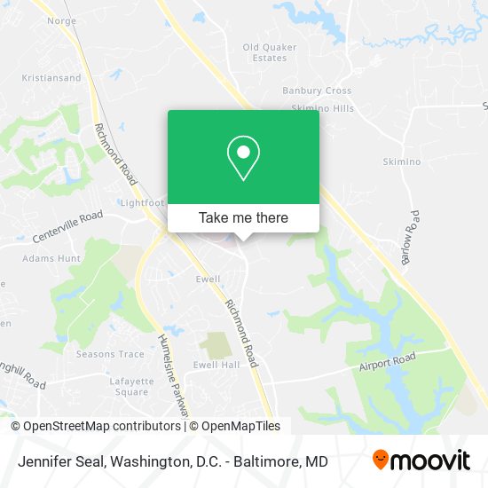 Jennifer Seal map