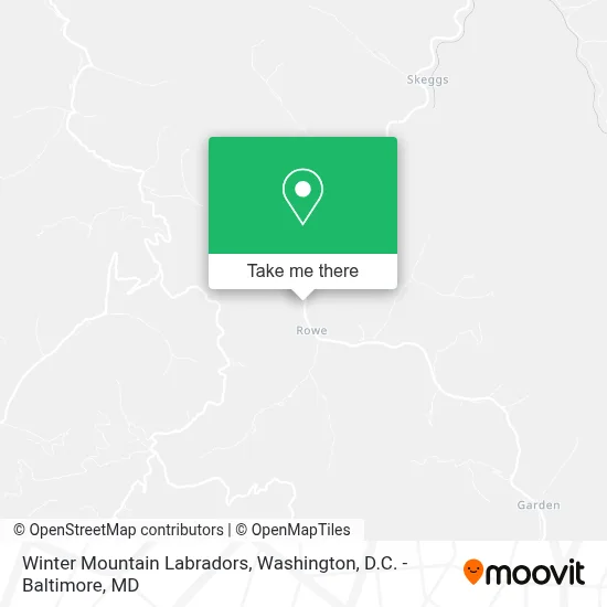 Winter Mountain Labradors map