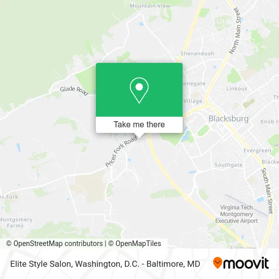 Elite Style Salon map
