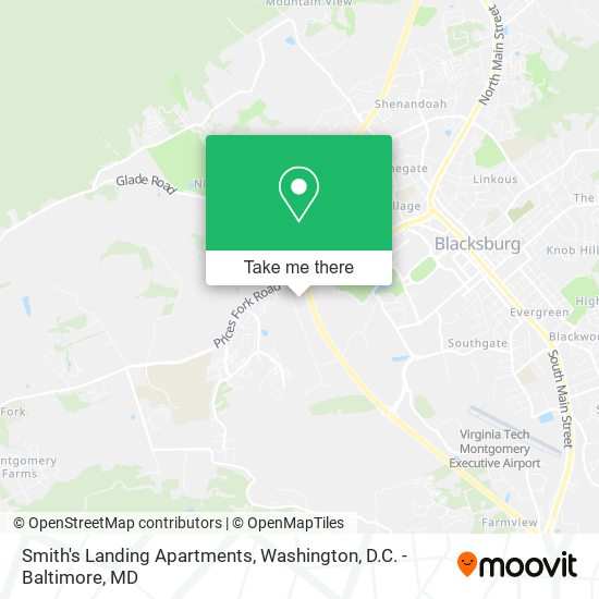 Smith's Landing Apartments map