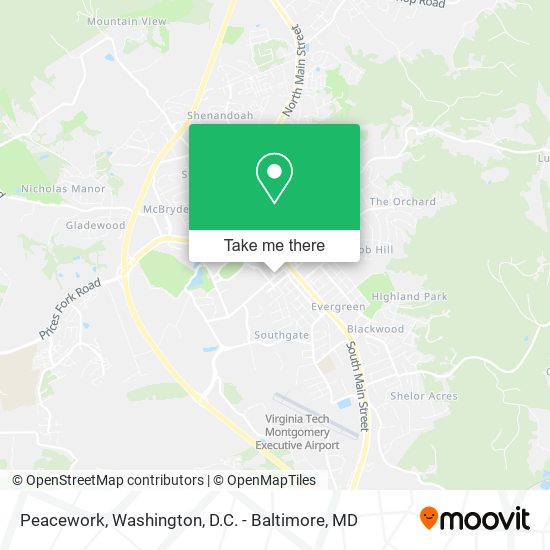 Mapa de Peacework