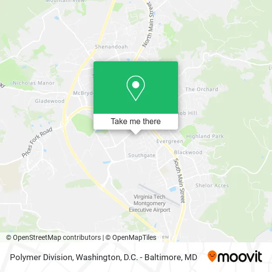 Polymer Division map