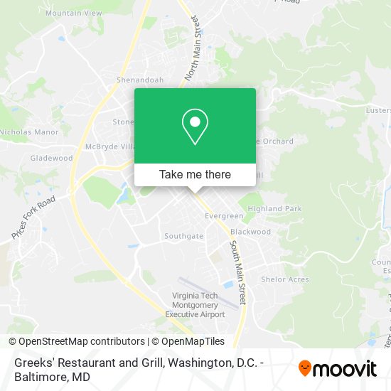 Greeks' Restaurant and Grill map