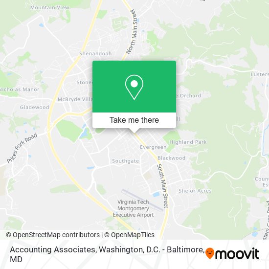 Mapa de Accounting Associates