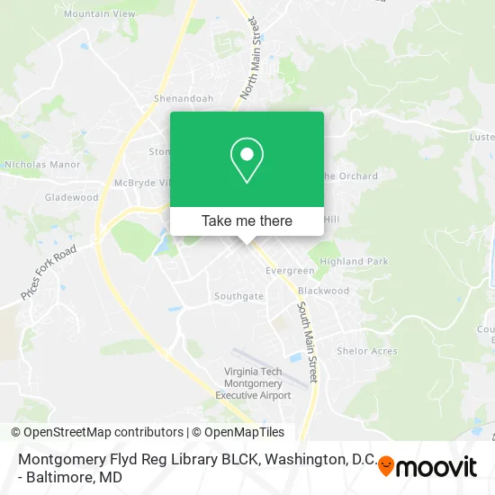 Montgomery Flyd Reg Library BLCK map