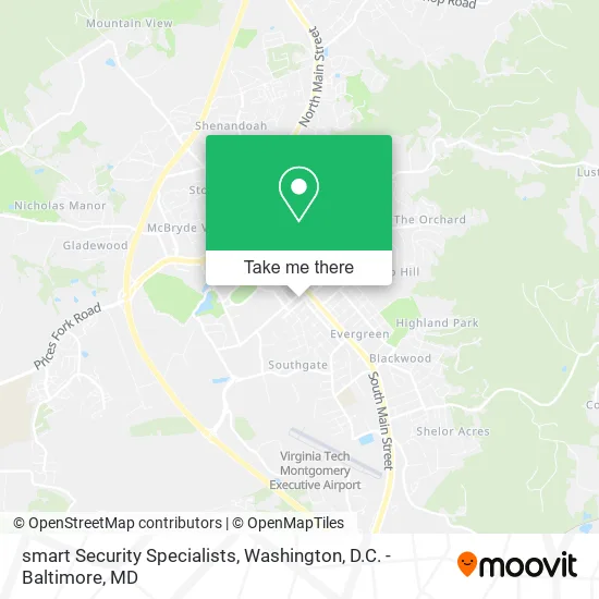 smart Security Specialists map