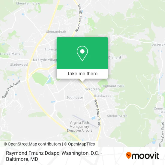 Raymond Fmunz Ddapc map