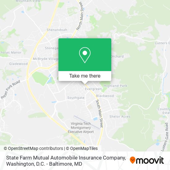Mapa de State Farm Mutual Automobile Insurance Company