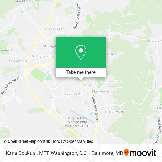 Mapa de Karla Soukup LMFT