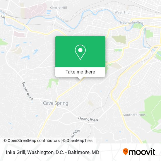 Inka Grill map