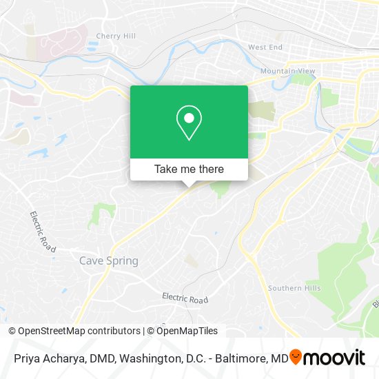 Priya Acharya, DMD map