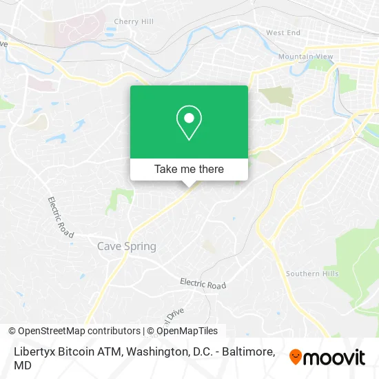 Libertyx Bitcoin ATM map