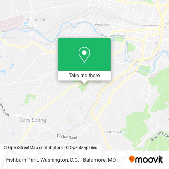 Fishburn Park map