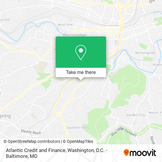 Atlantic Credit and Finance map