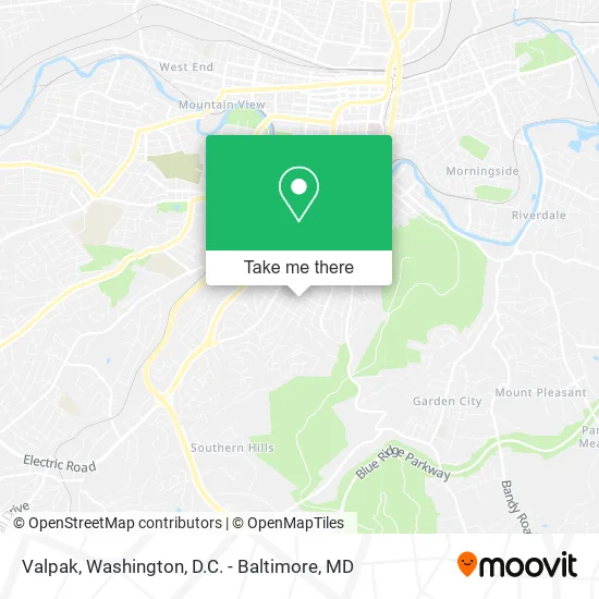 Valpak map