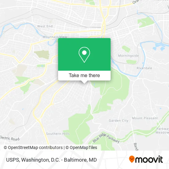 USPS map