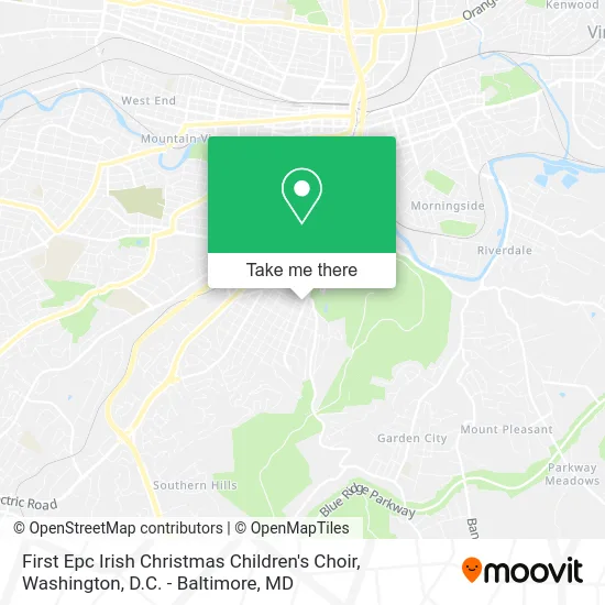 First Epc Irish Christmas Children's Choir map