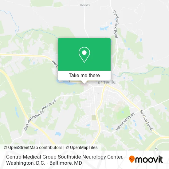 Centra Medical Group Southside Neurology Center map