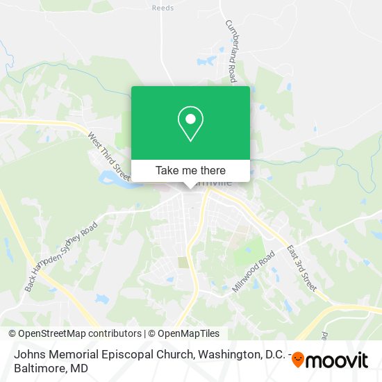 Johns Memorial Episcopal Church map