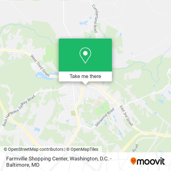 Mapa de Farmville Shopping Center