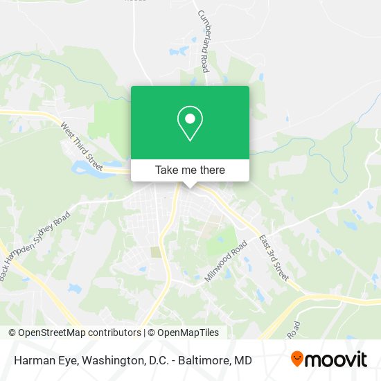 Harman Eye map