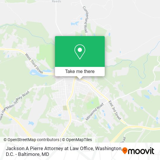 Jackson A Pierre Attorney at Law Office map