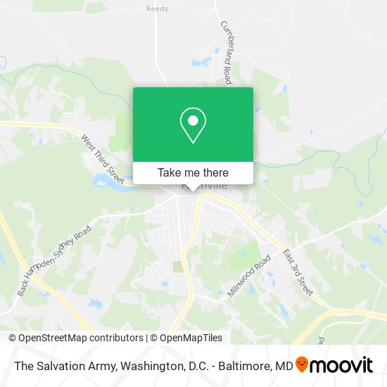 Mapa de The Salvation Army