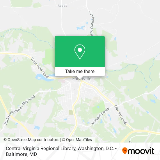 Central Virginia Regional Library map