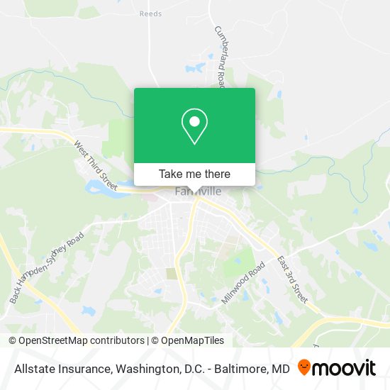 Allstate Insurance map