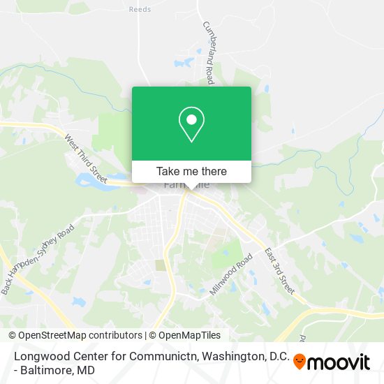 Longwood Center for Communictn map