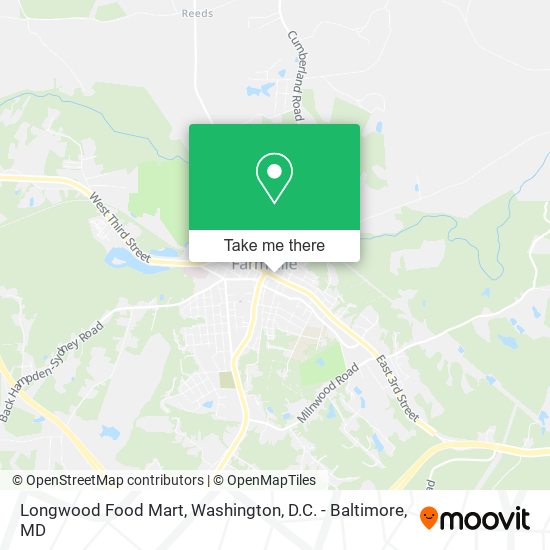 Longwood Food Mart map