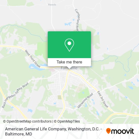 American General Life Company map