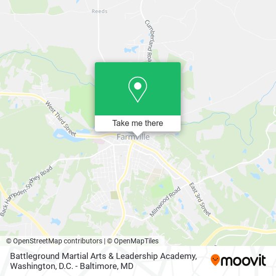 Battleground Martial Arts & Leadership Academy map