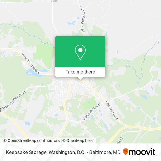 Keepsake Storage map